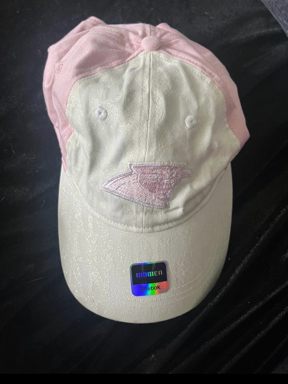 Carolina Panthers Pink & White Baseball Cap